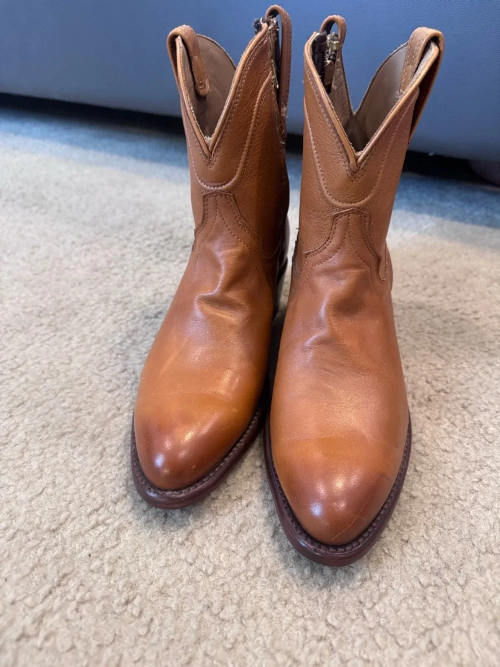Tecovas | Shoes | Tecovas Brown Leather Cowboy Boots With  display picture 2
